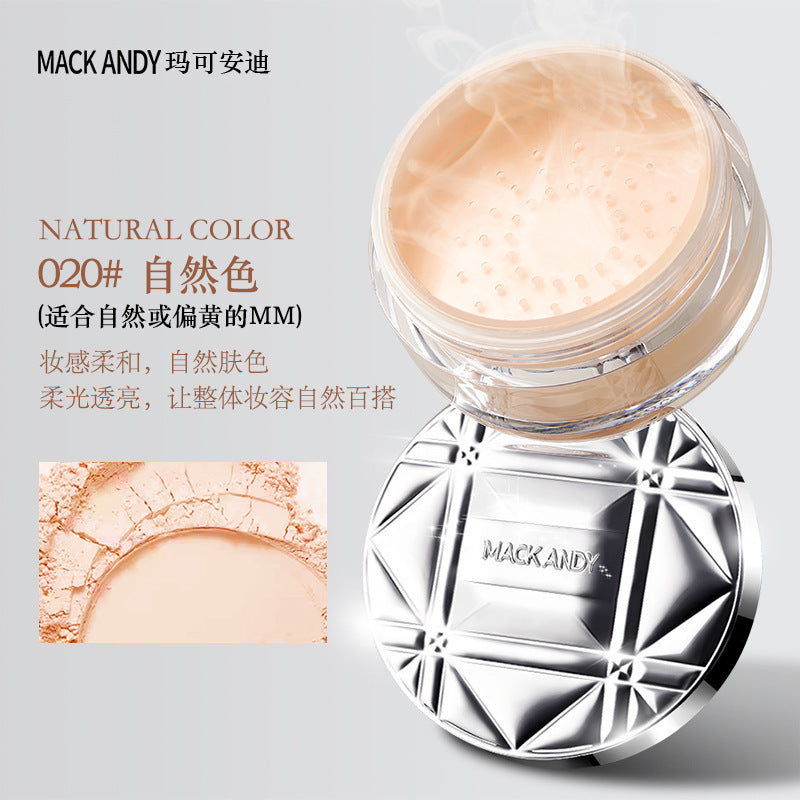 Marco andy loose powder setting powder large capacity student affordable hair oil control setting powder waterproof non-removing powder