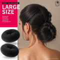 Donut hair curler manufacturer directly supplies styling nylon flower bud head magic self-adhesive ball head hair styling tool