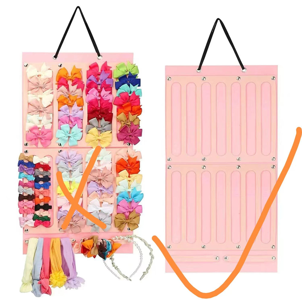 Cute custard bear series hair clip set - sweet & girly bang clips & high-elastic hair ties wholesale