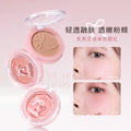Makeup novo out of focus fixed single color blush vitality natural pink expansion color shrink color pure desire style blush palette