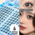 Jonbos large-capacity fake eyelashes single cluster nature little devil sunflower lazy trilogy hard stem transparent stem