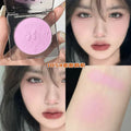 Makeup biya biya clear and slightly tipsy embossed blush for women matte super nature nude makeup contouring low saturation rouge
