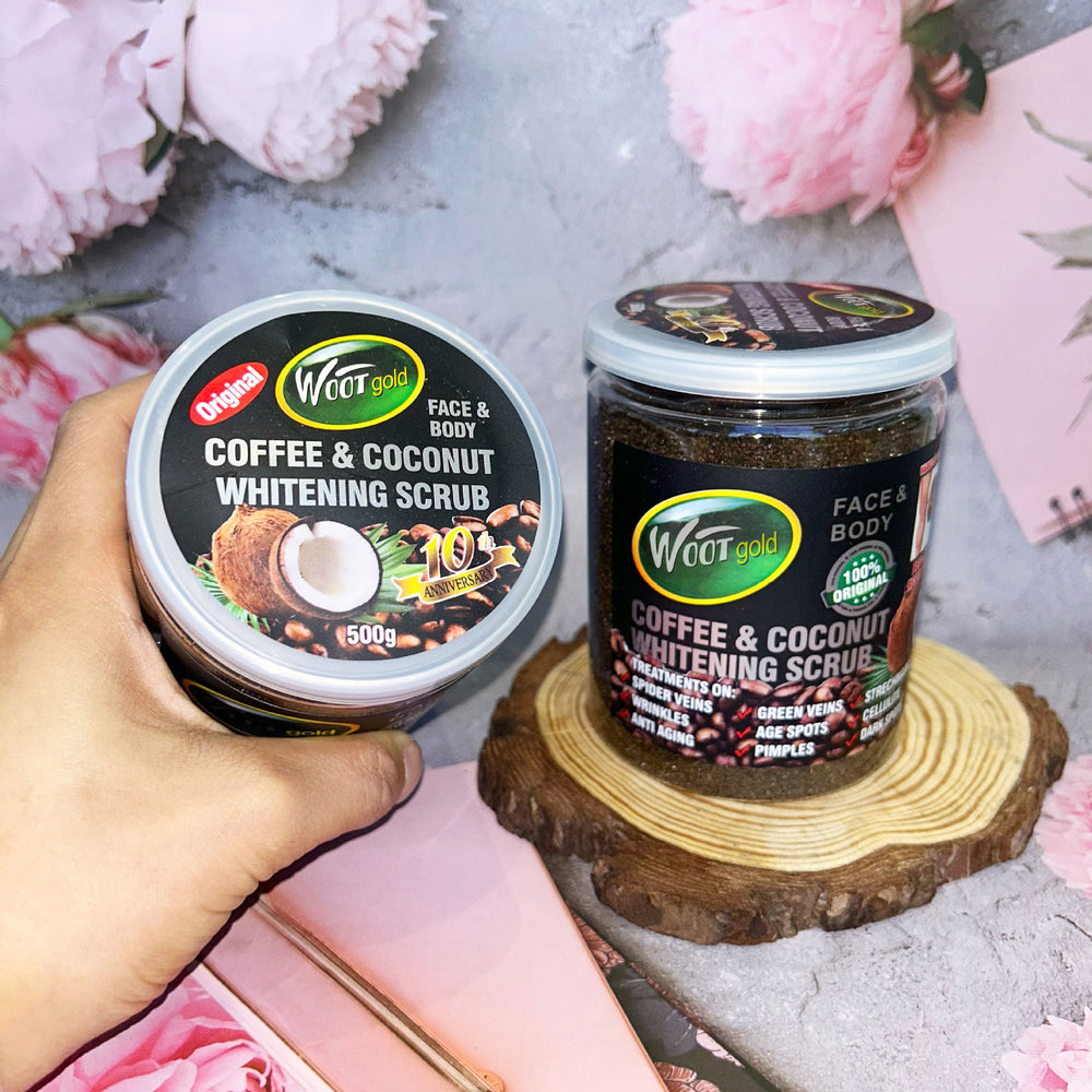 can coffee scrub salt, full body bath salt, exfoliating and chicken skin bath salt, 500gexport