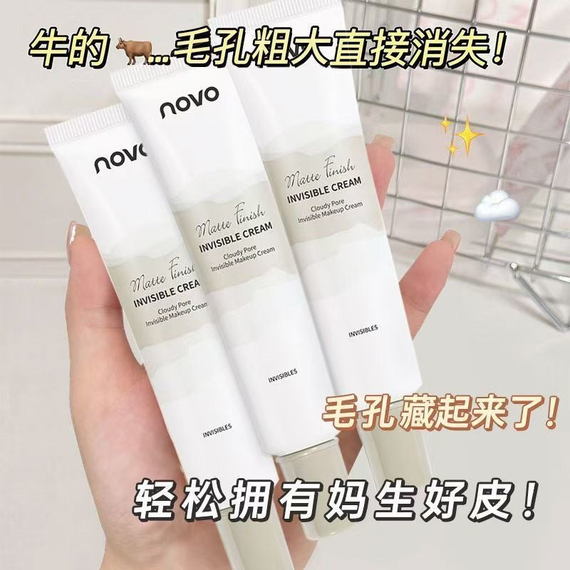 Novo cloud mist pore minimizing primer - refreshing oil control, concealing, pore-blurring, non-caking makeup base