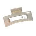 Extra large transparent gripper korean elegantelegance shark clip popular 2024 new arrival hairpin back of head hairpin