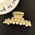 Flower clip large shark clip 2024 new arrivalclassy women's back of head clip headwear hair clip high quality