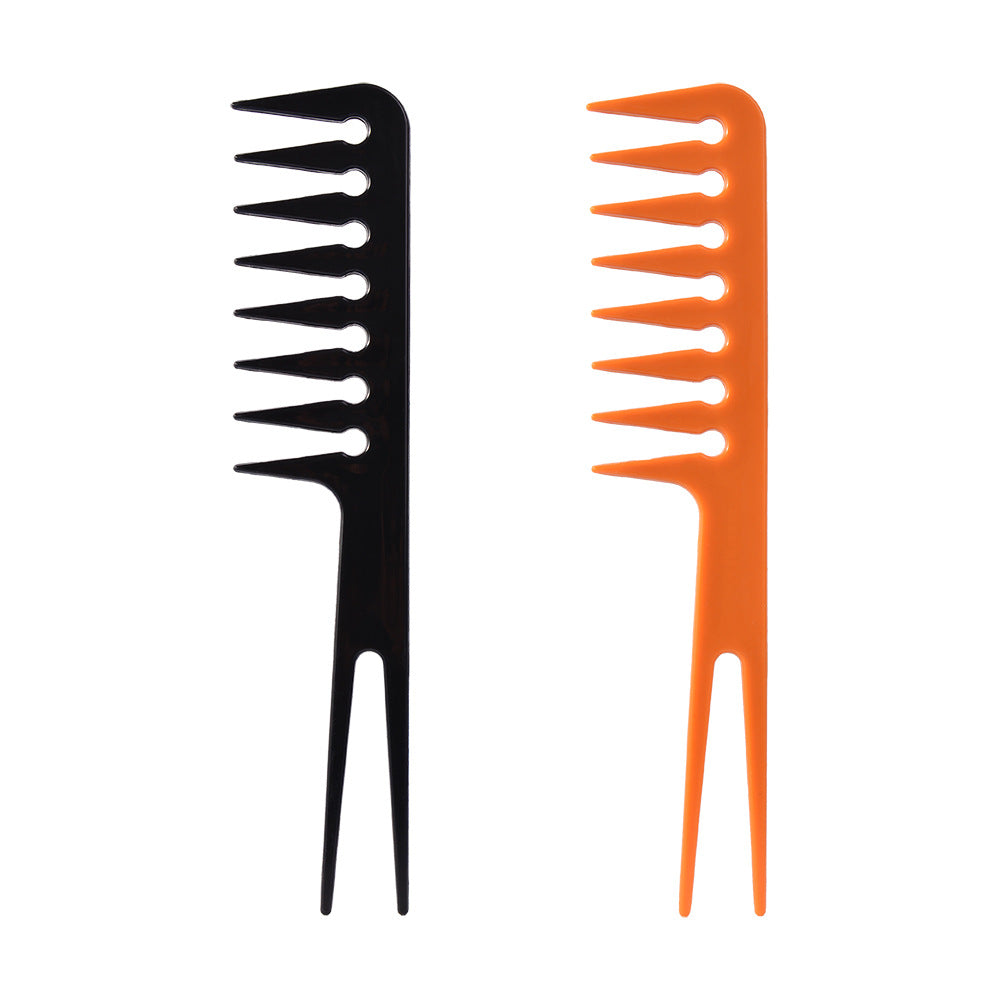 Highlighting and blending comb - professional salon-grade dual-ended comb for hairdressing, styling, and updos