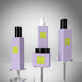 Manufacturer supplies cosmetic glass bottle suit packaging material 120ml lotion press glass bottle 50g cream bottle