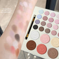 Ershiqi twenty-six color super girl eye shadow palette pearlescent matte brightening highlight blush contouring eye shadow all-in-one palette