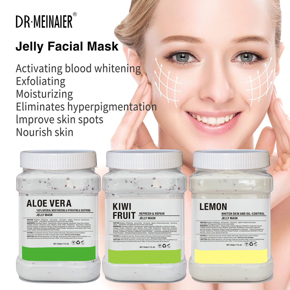 foreign trade petal crystal jelly mask powder vampire anti-aging water-glowing soft mask powder 300g wholesale