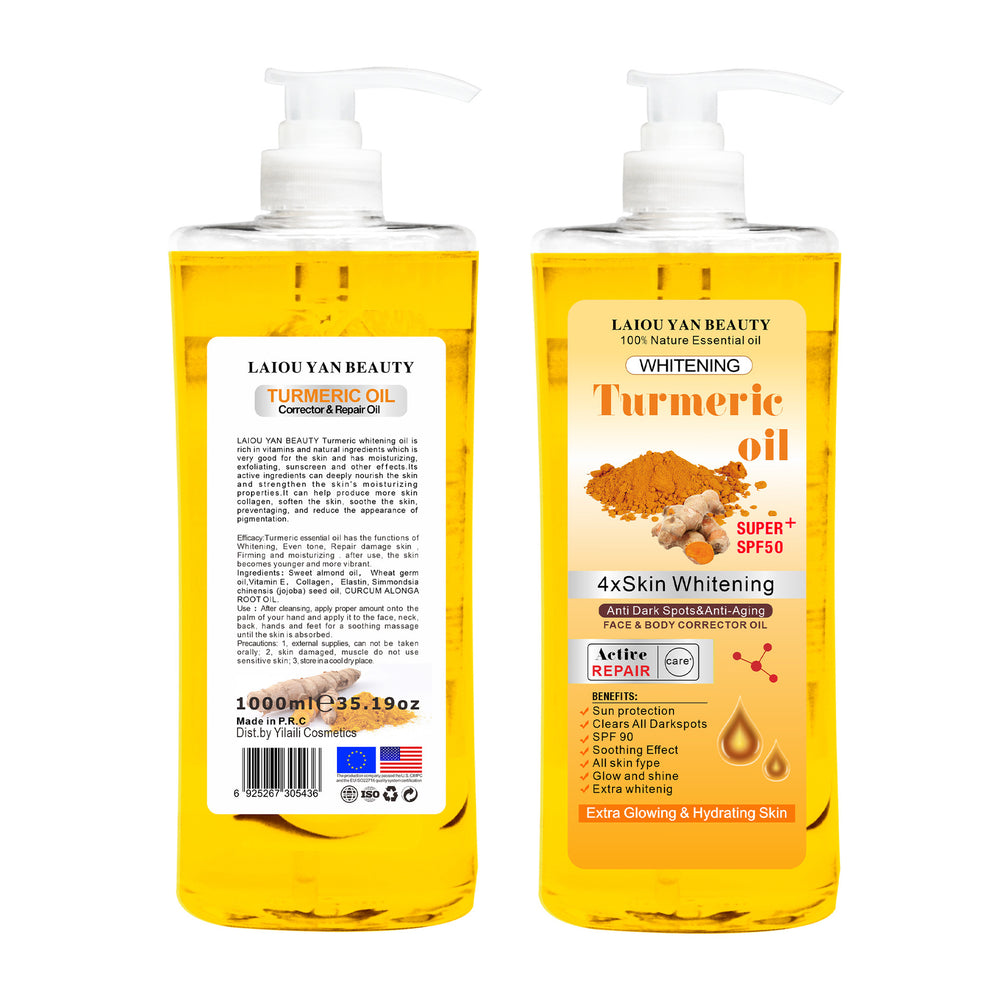 turmeric essential oil facial moisturizing oil full body massage oil warming meridian massage wholesale for export