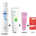 Hair removal mousse * 2 + aloe vera gel 60g * 1 + scraper + card