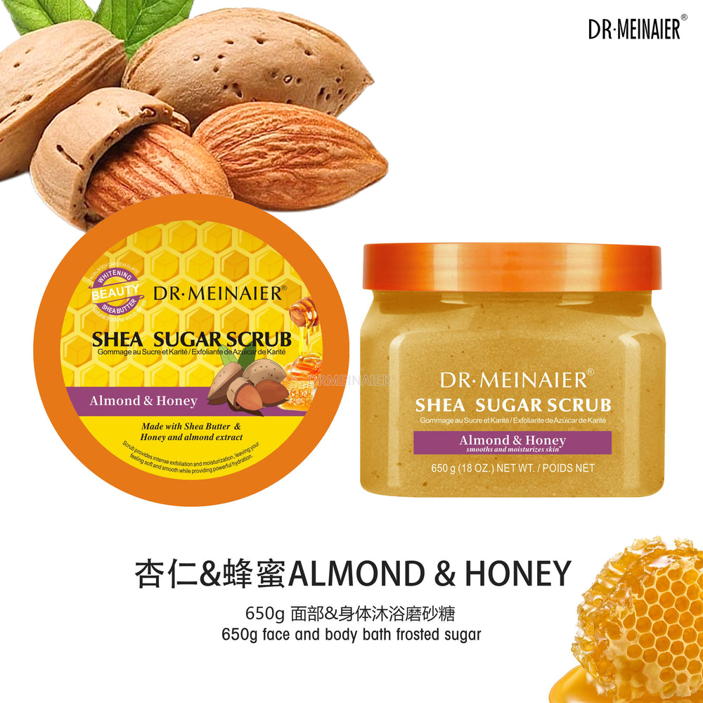 foreign trade fruit scrub sugar bath salt exfoliating chicken skin whole body bath salt wet salt vc sugar scrub 650