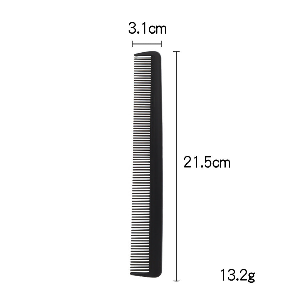 Hairdressing comb cross-border various combs barber shop special comb pointed tail dual-purpose oil head comb can be printed with logo and fixed color