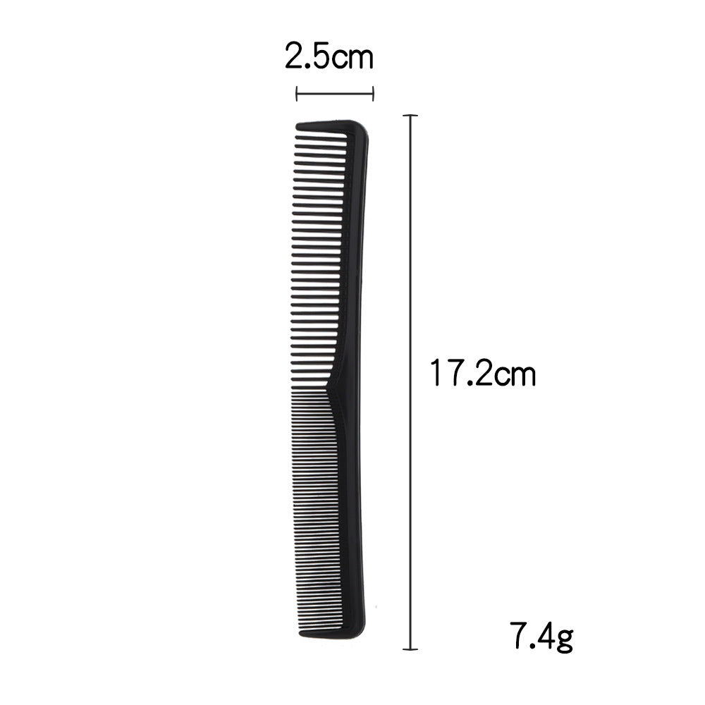 Hairdressing comb cross-border various combs barber shop special comb pointed tail dual-purpose oil head comb can be printed with logo and fixed color
