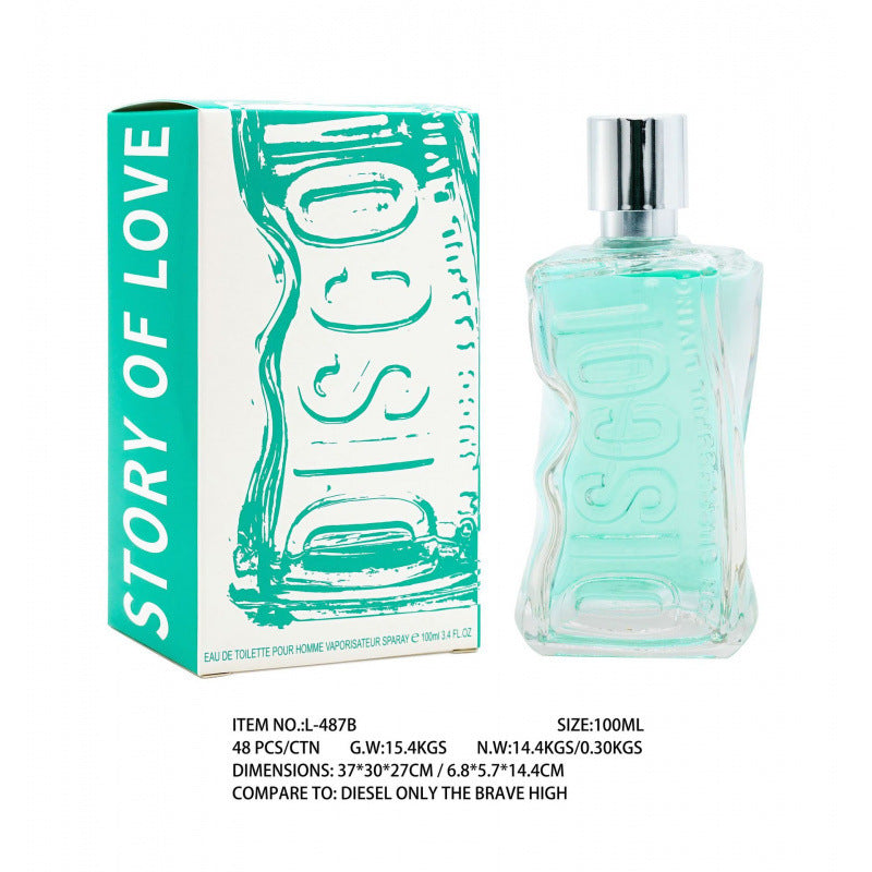 Bestselling fragrance alternative: amazon hot-selling women's perfume - cross-border, all-english "perfume" floral fragrance