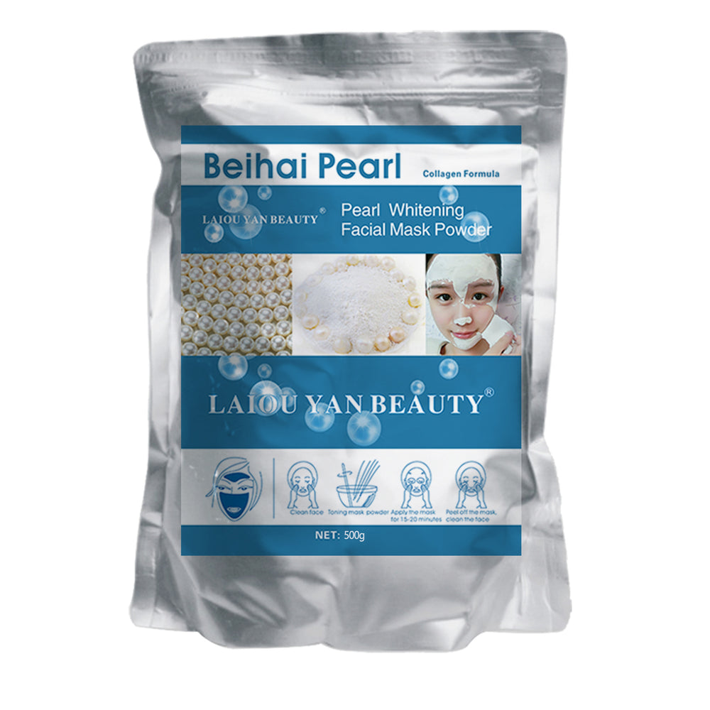 exclusive original protein brightening and moisturizing mask powder, hydrating and moisturizing skin care soft mask powder, export wholesale 500g