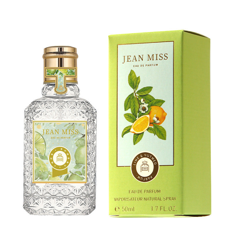 Lemon scented perfume for women, long-lasting eau de toilette, blood orange basil, original forest woody perfume for men, lychee scented perfume for students