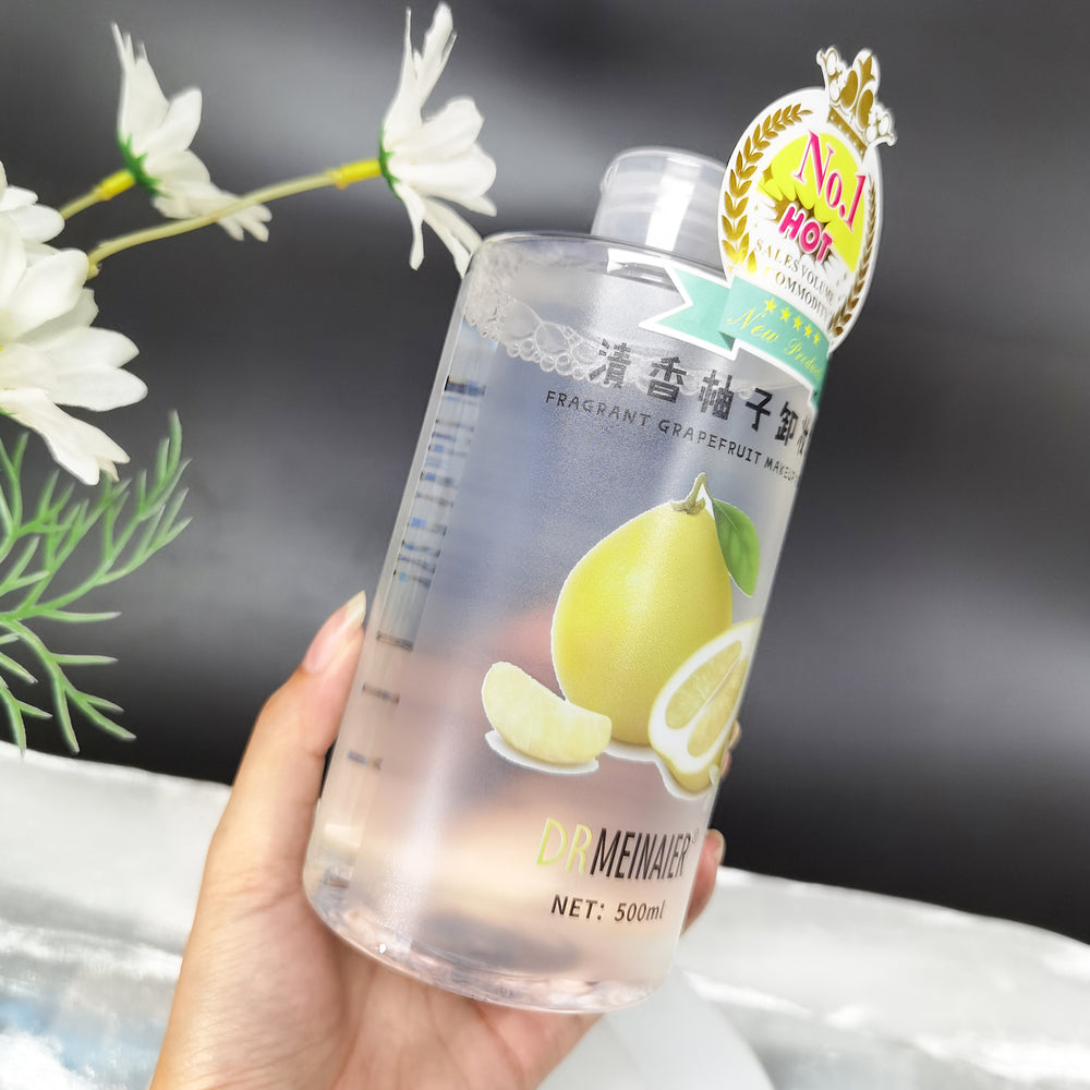 vc grapefruit makeup remover, gentle cleansing, no-rinse eye and lip gentle makeup remover oil, manufacturer wholesale price 500ml