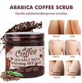 coffee scrub bath salt bubble wet salt coffee scrub clean cuticle dead skin bath salt sea salt