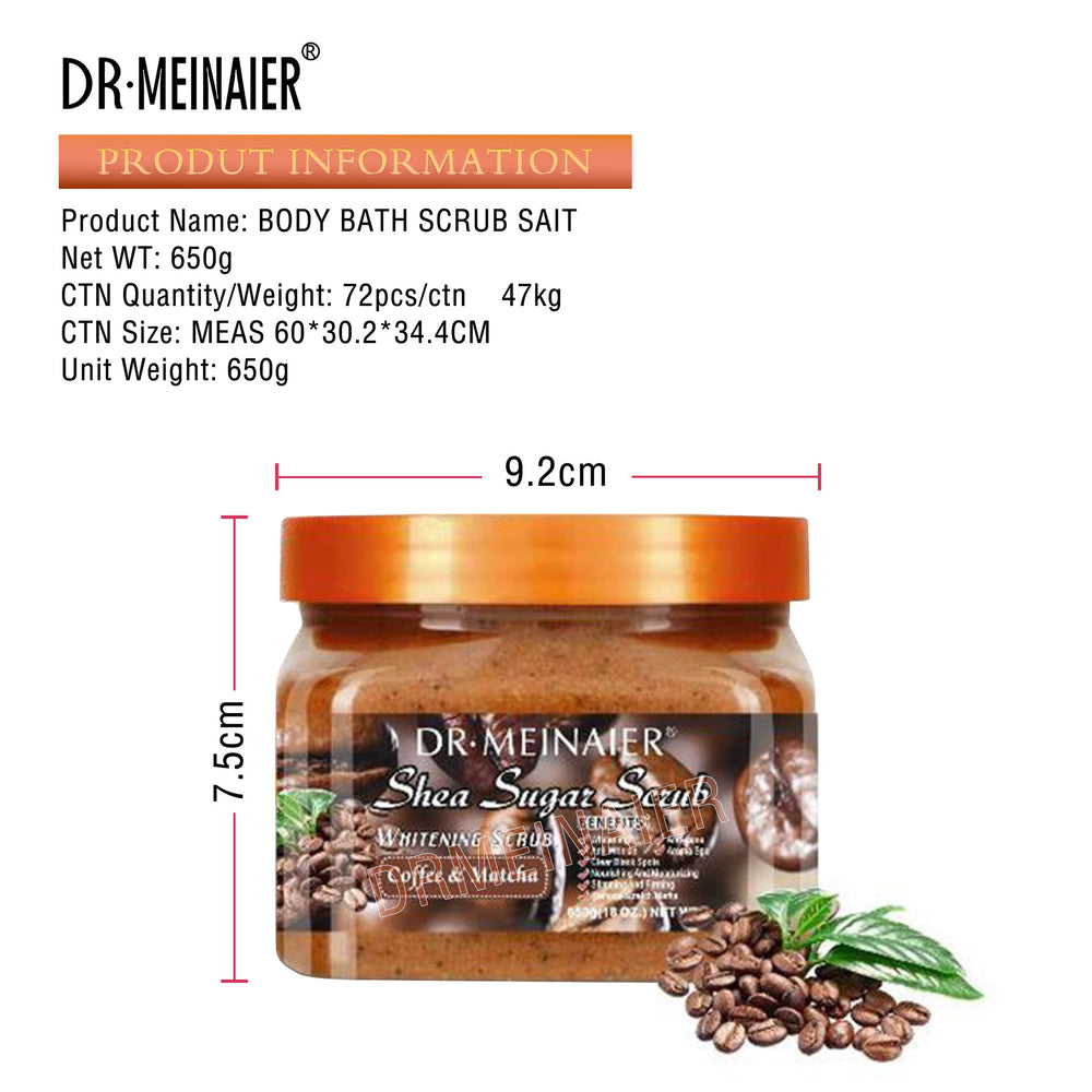 ice cream arbutin sugar scrub to remove black and exfoliate chicken skin bath salt bath salt coffee scrub 650g