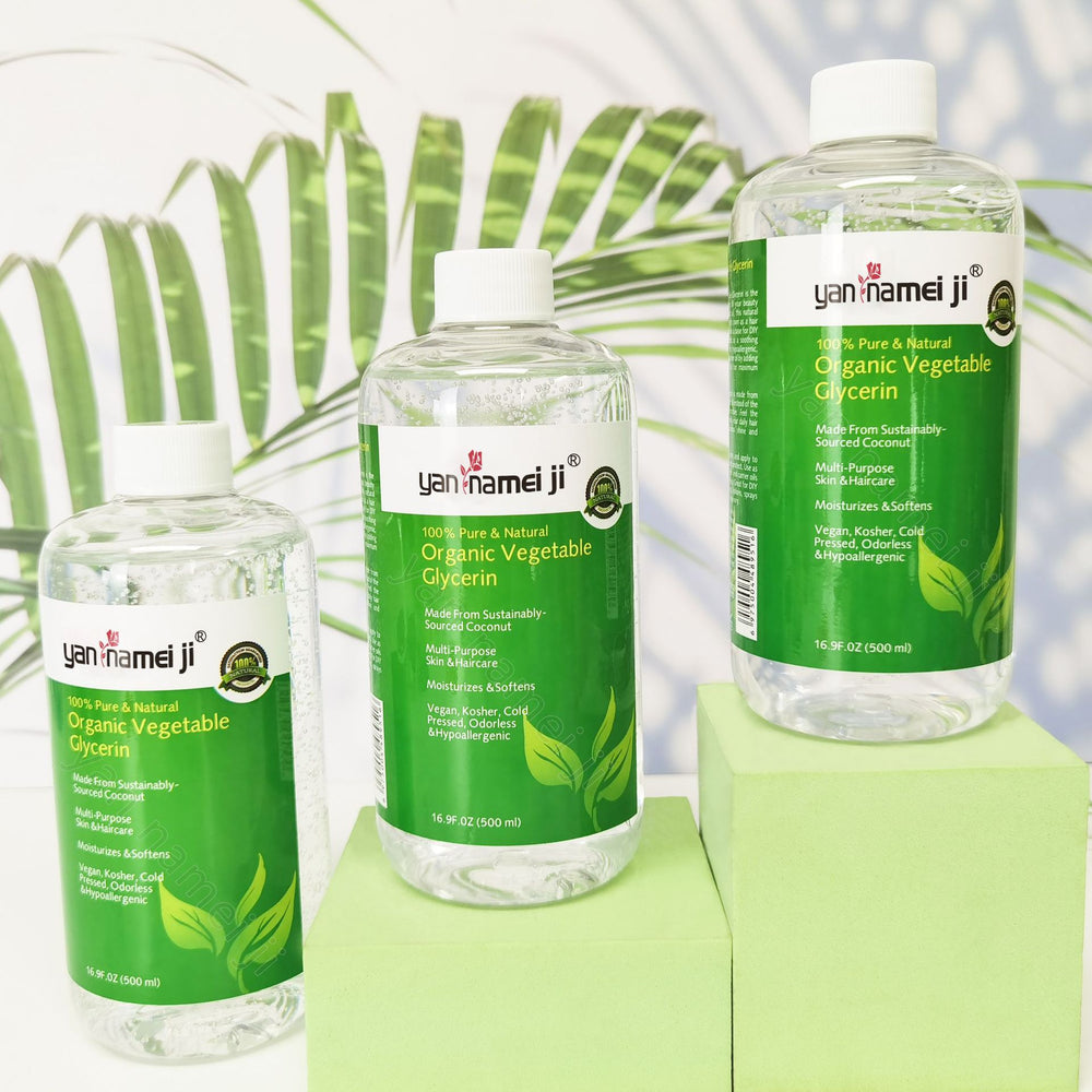 foreign trade cold-pressed coconut oil hydrating, moisturizing and brightening natural organic vegetable plant glycerin 500ml