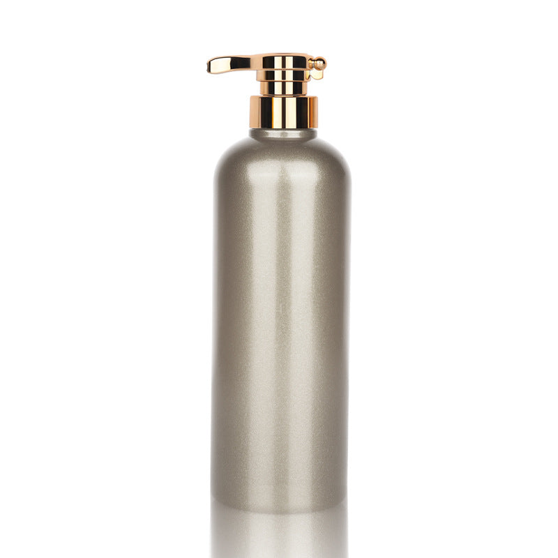 Round shoulder 750ml plastic bottle blow molding press empty bottle pet refill lotion shampoo shower gel bottle