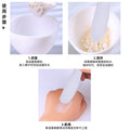 Silicone mask bowl set - two-piece beauty salon diy facial mask application tool - facial spa