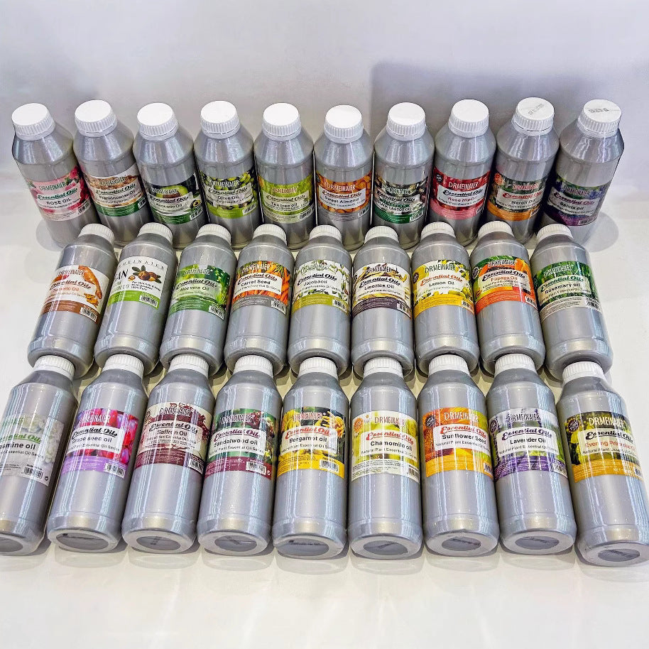 natural plant massage oil 1000ml touch essential oil gray bottle oil export wholesale