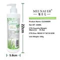 Wholesale 450g facial cleanser for beauty salons: hydrating, moisturizing, oil control, blackhead removal, and deep cleansing