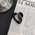 Cold style silver small gripper hair volume small shark clip metal niche style design clip hair clip female high-end
