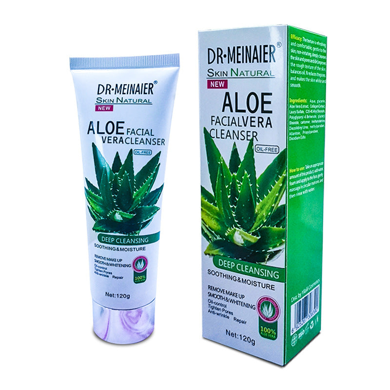 exclusive supply aloe vera facial cleanser aloe vera moisturizing oil control facial cleanser export wholesale