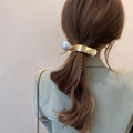 Casual design large pearl hairpin for women, back of head hairpin, classy shark clip, headwear, new arrivalsummer gripper