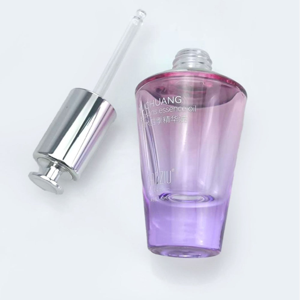 Factory direct: 40ml essential oil bottles, glass serum bottles - new design, dropper pump & pipette dispensing glass bottles