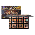 Novo 40-color eyeshadow palette - complete set for beginners, students, and everyday wear. affordable, natural, and earth-toned eyeshadow
