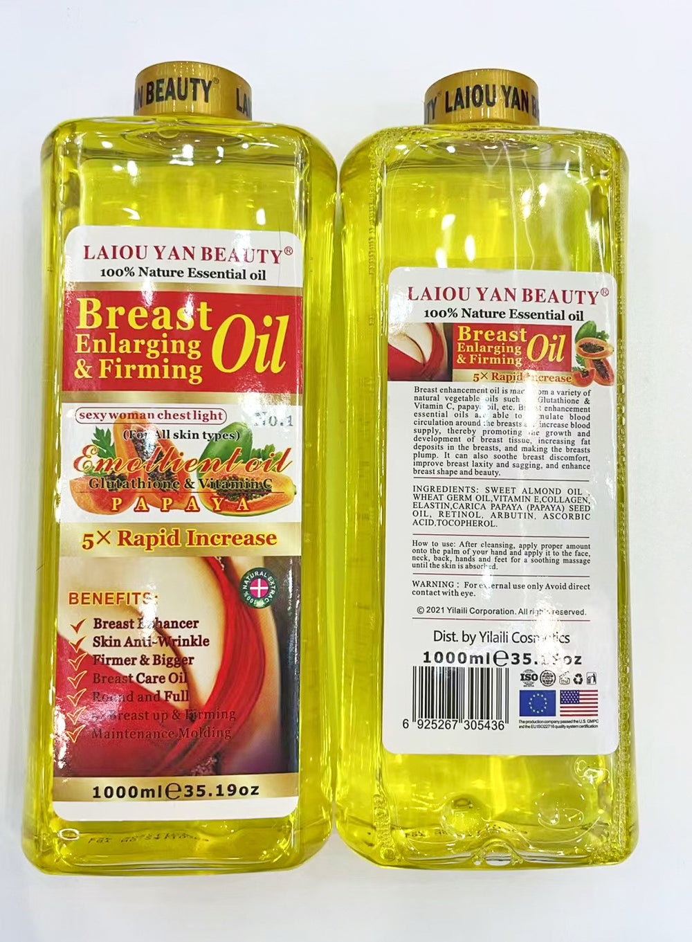 butt lifting essential oil 1000ml butt curve moisturizing and firming breast care massage essential oil foreign trade wholesale