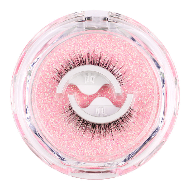 Ready-to-ship, glue-free, self-adhesive false eyelashes from the manufacturer. wholesale multi-pair, one-piece, long and slender black band false eyelashes with adhesive strip for lazy users