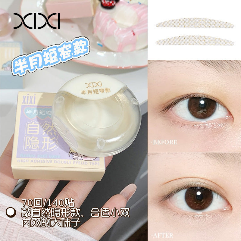 Xixi roller pull-out high-viscosity double eyelid patch nature invisible and traceless, not easy to reflect swollen eye bubble beauty patch