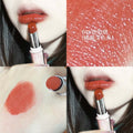 Herorange condensation lipstick moisturizing pure desire white boiled water nude pink whitening mirror water glossy lipstick