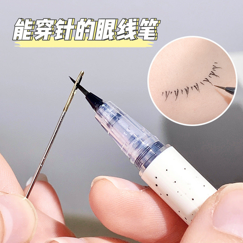 Xixi original ink rabbit velvet eyeliner ultra-fine tip waterproof smudge-proof definition for lower lashes and under-eye highlight