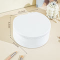 exclusive creative makeup mirror with light, jewelry storage box, multi-color high-definition touch control, household gift dressing mirror