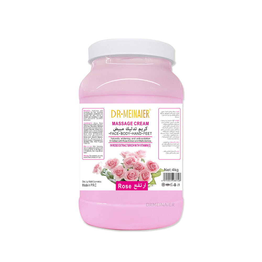 rose massage cream facial cleansing vc moisturizing nourishing lavender repair massage cream 4kg foreign trade wholesale