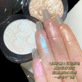 Xixi yuechi dark highlight powder palette potato puree texture pearlescent diamond fine shimmer brightening silkworm single color eyeshadow