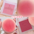Xixi milk galaxy soft matte blush - color boosting & diminishing shades, blush blue & blush purple, enhance your complexion blush palette