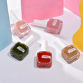 Nail polish manicure shop no-bake quick-drying long-lasting non-tearable fall and winter water-based non-peelable transparent nude nail polish