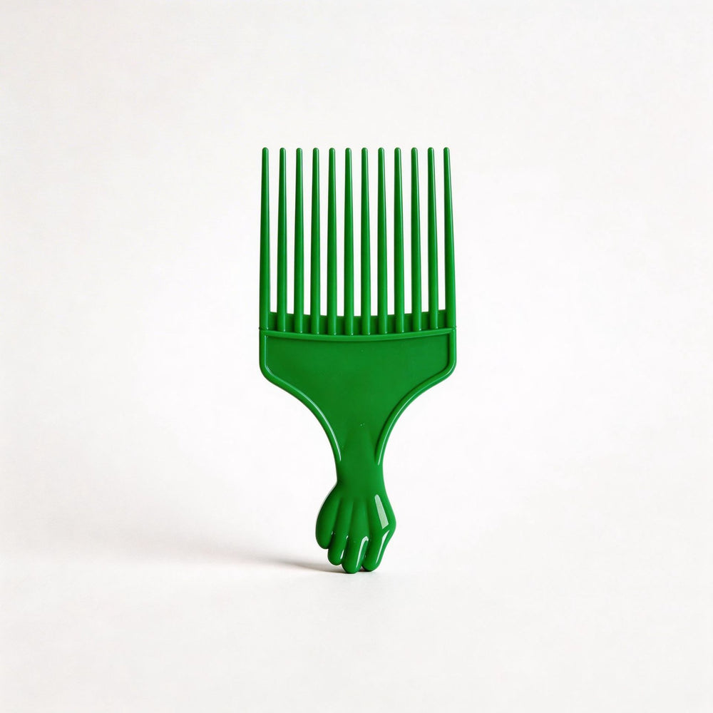 Comb hair comb plastic fist large tooth wide tooth comb oil head large back head styling flat comb hair salon pick hair comb