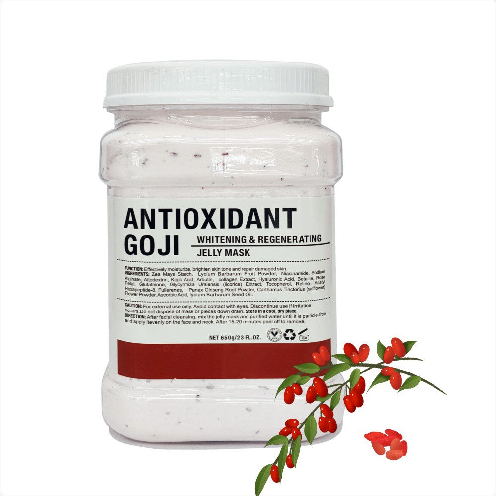 petal crystal jelly mask powder hyaluronic acid water light vampire brightening soft mask powder 650g foreign trade