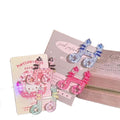 Girl student cartoon cat note hairpin sweet sweet girl bangs side hairpin headwear kids hair accessories headwear