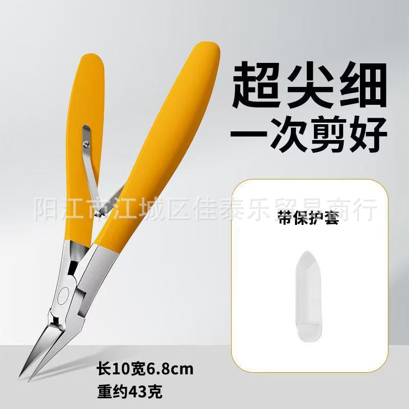 Manufacturer's ready-made dead skin pliers, special nail clippers for nail grooves, oblique nail clippers, thick nails, ingrown nails, manicure tools wholesale