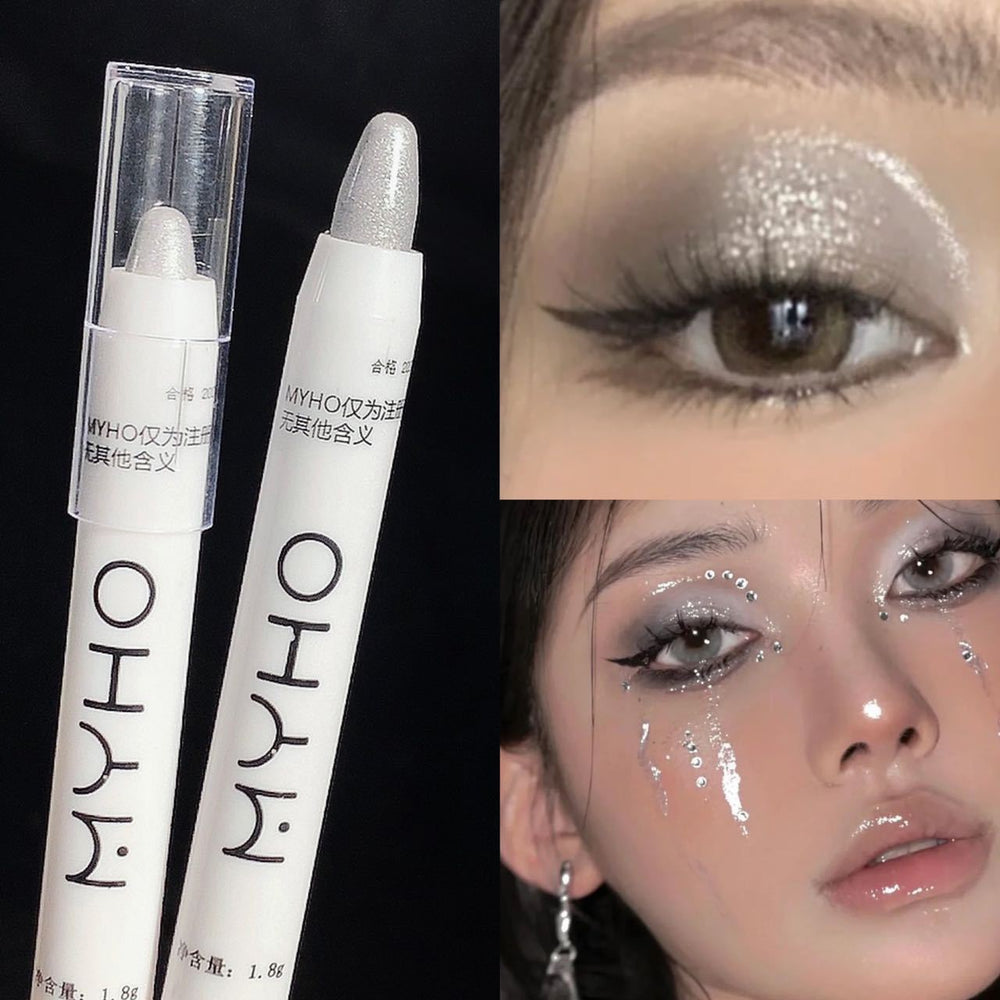 Myho lazy highlighter eye shadow pen, lying silkworm pen, highlighter, brightening eye shadow, pearlescent matte waterproof non-smudge eye shadow stick
